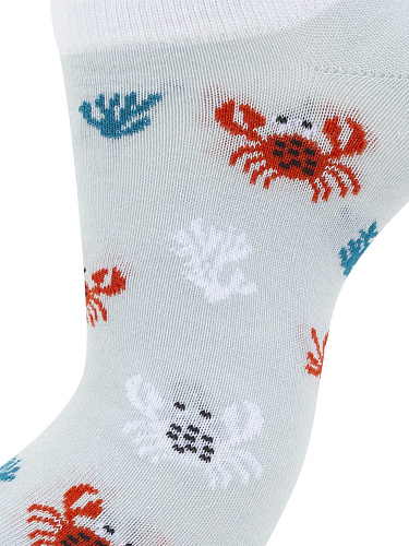 Носки короткие "Крабы", разм.40-45