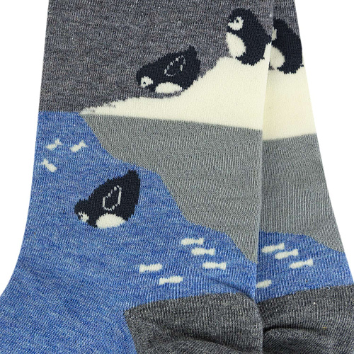 Носки "Пингвины и океан" (2 пары)