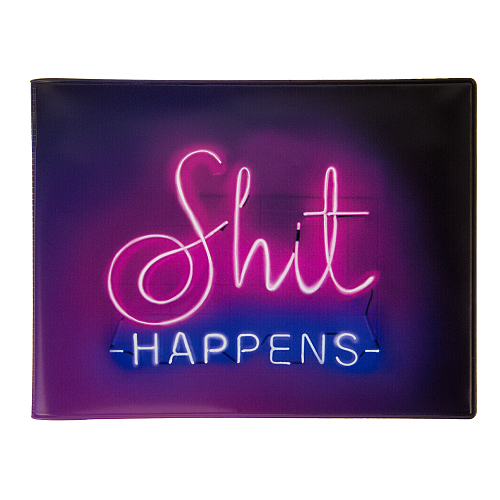 Обложка на зачетную книжку "Shit"