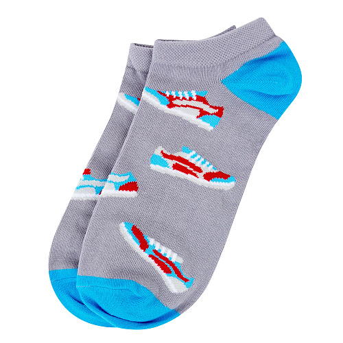 Носки короткие "Кроссовки", разм. 40-45