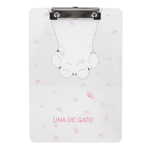 Папка-планшет "Прозрачный" (лапка)