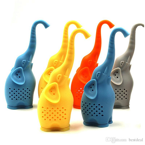 Заварник для чая "Слон" (желтый)