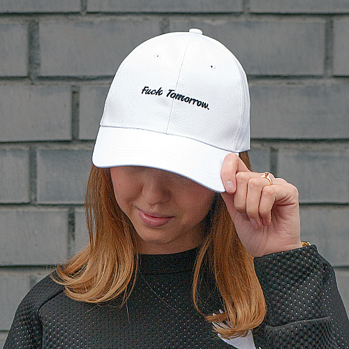 Кепка "Tomorrow" (белая)