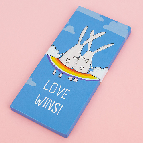 Шоколад "Love wins"