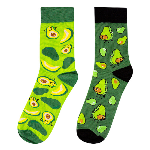 Носки "Настроение авокадо", разм.40-45