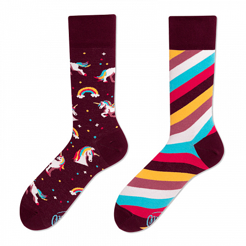 Носки "Радужные единороги"