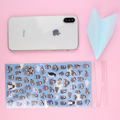 Наклейки "Пингвины"