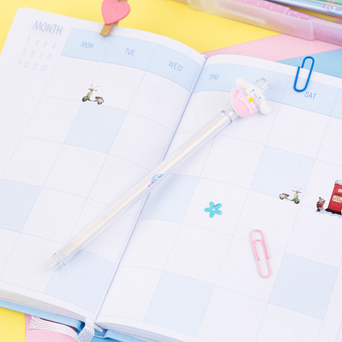 Ручка "Зайка-ушастик" (розовая чашка)