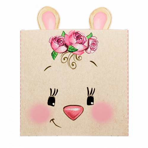 Коробка складная «Baby зайчик», 25 × 25 × 10 см