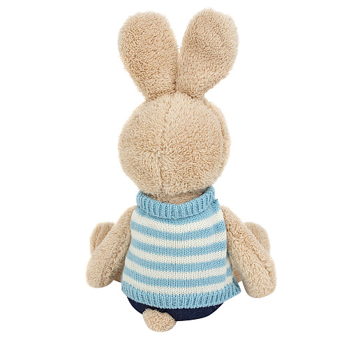 Игрушка-подушка "Зайка в голубом свитере" 45см