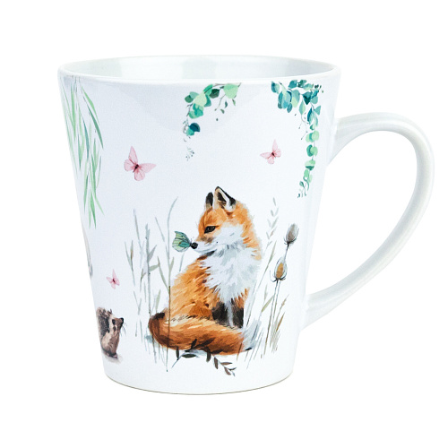 Кружка латте малая "Милые звери"