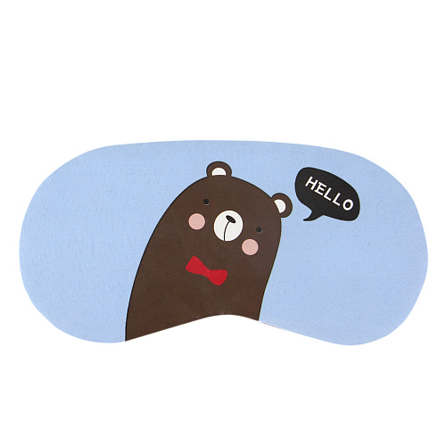 Маска для сна "Hello" (мишка)