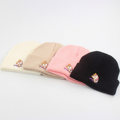 Шапка "Единорог" (белая)