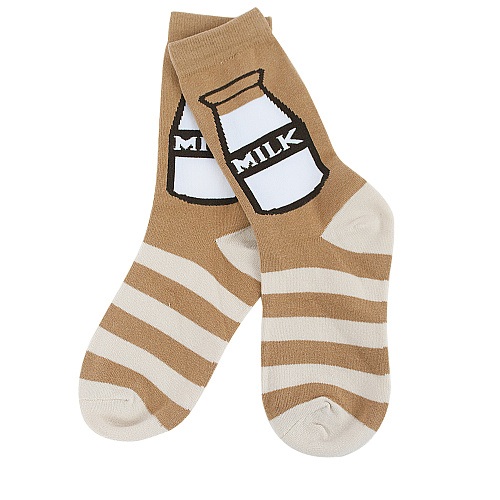 Носки "Milk" (коричневые)