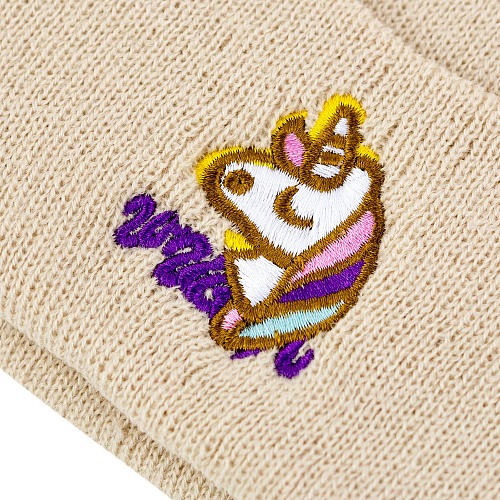 Шапка "Единорог" (бежевая)