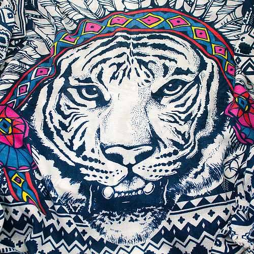 Шарф "Ethnic tiger"