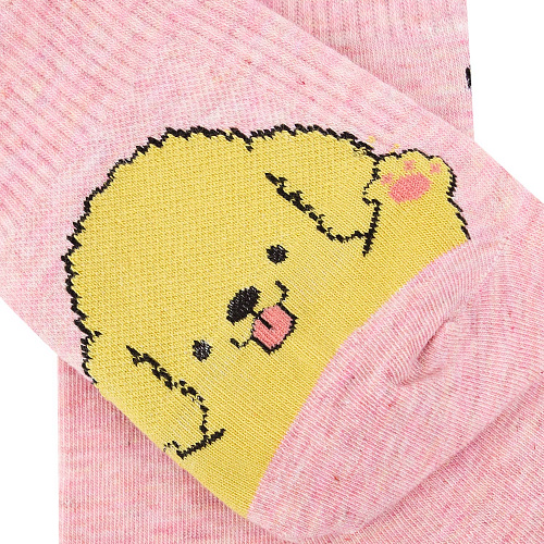 Носки "Песики" (розовые)