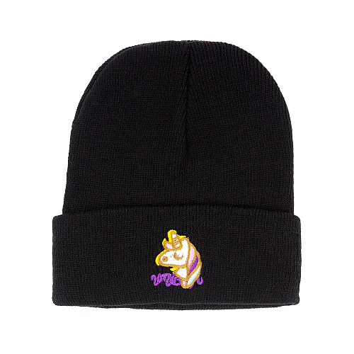 Шапка "Единорог" (черная)