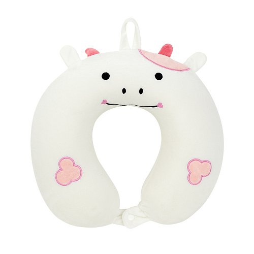 Подушка для путешествий "Бычок" (белый)