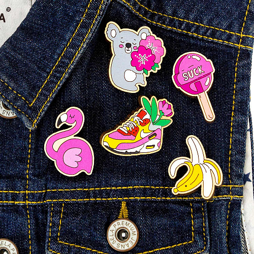 Значок "Фламинго"