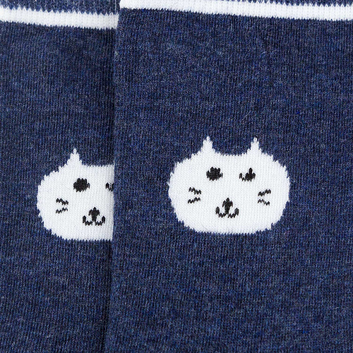 Носки "Котейка" (синие)