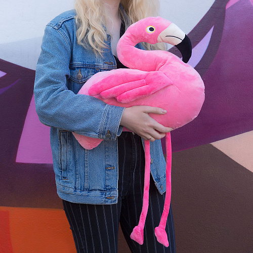 Игрушка-подушка "Фламинго" (60см)