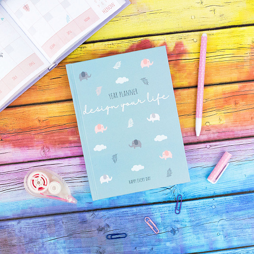 Ежедневник "Design your life" Слоники