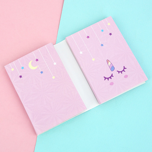 Набор стикеров "Flying unicorn" (розовый)