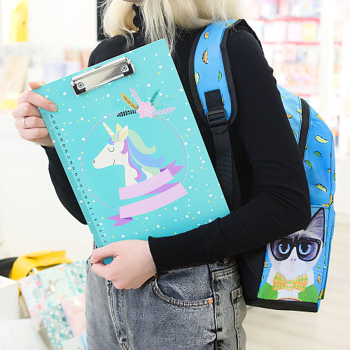 Папка-планшет "Unicorn" (мятный)