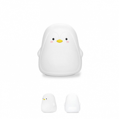 Ночник "Пингвин" (белый)