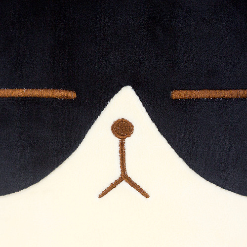 Игрушка-подушка "Котя Черныш" 40см