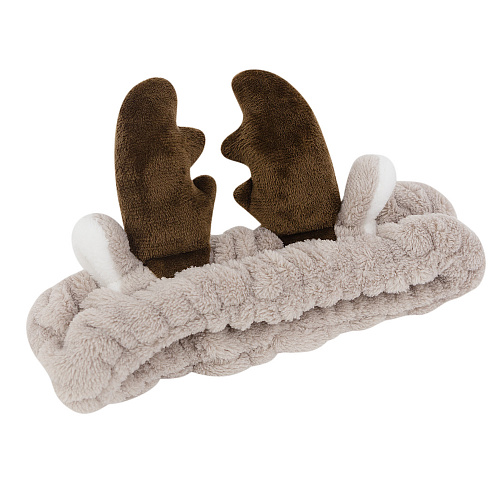 Повязка на голову "Олененок", коричневый