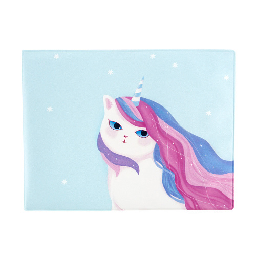 Обложка на зачетную книжку "Радужная кошечка"