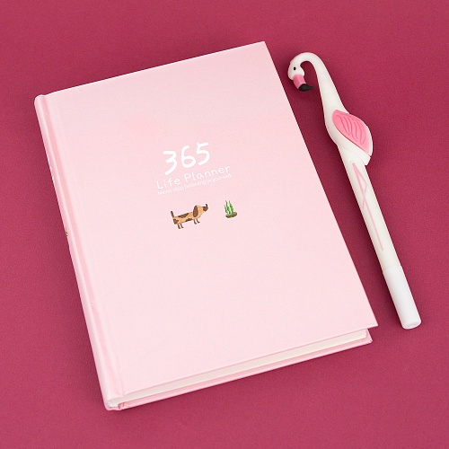 Ежедневник "365" (розовый)