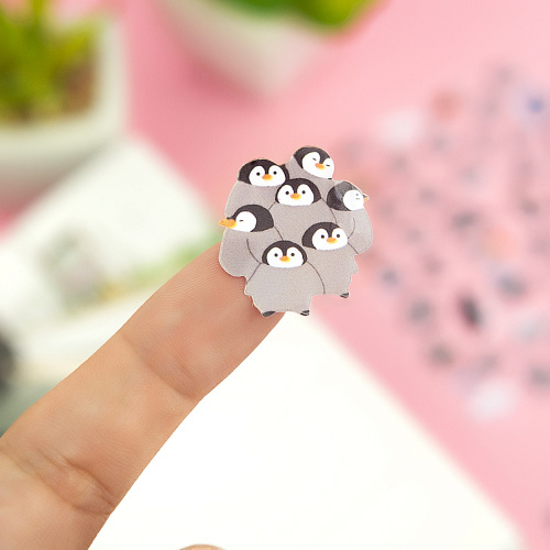 Наклейки "Пингвины"