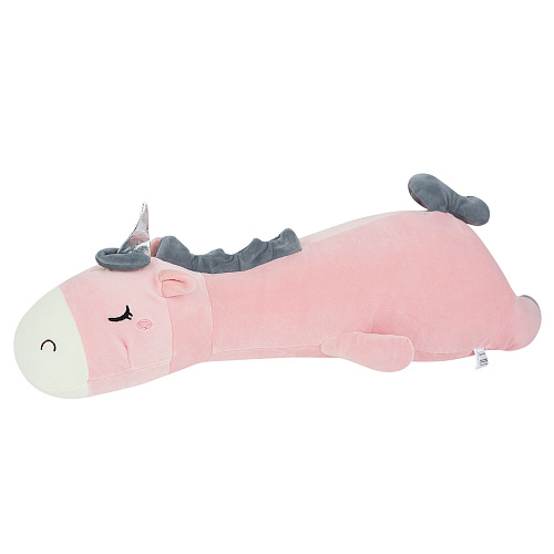 Игрушка-подушка "Long unicorn" (розовый) 70см