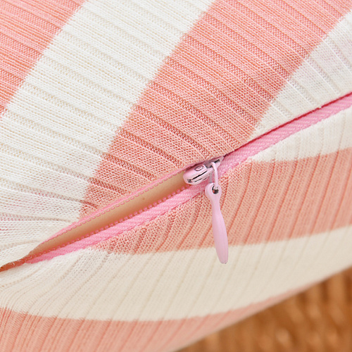 Подушка для путешествий "Полоски", Memory Foam (розовая)