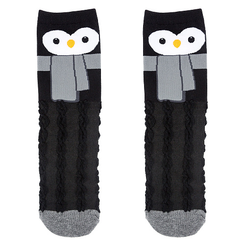 Носки "Уютная зима" (пингвин)