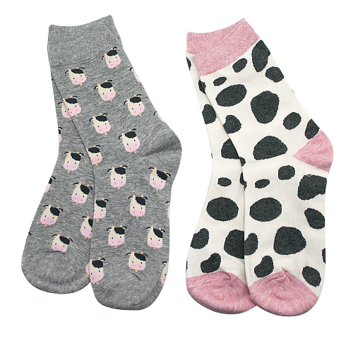 Носки "Коровы+Пятнышки"