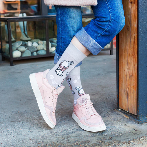 Носки "Зайчики", разм.35-39