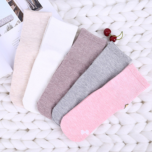 Носки "Песики" (бежевые)