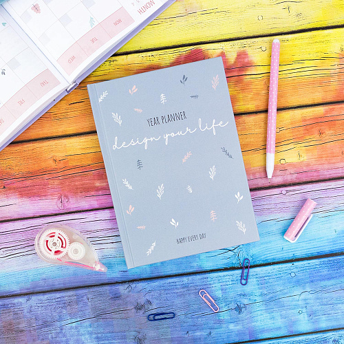 Ежедневник "Design your life" Листья