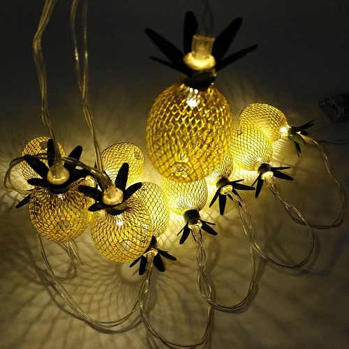 Гирлянда "Ананасы" LED, USB
