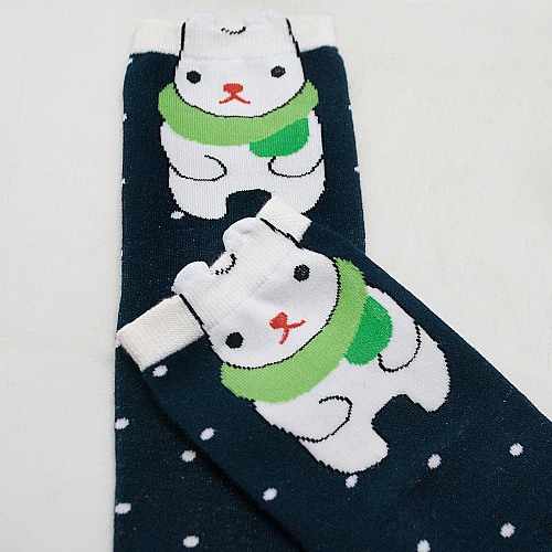 Носки "Новогодние" (синие)