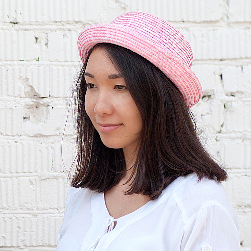 Шляпа "Bombin" (розовая)