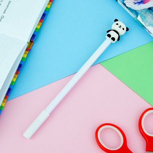 Ручка "Панда румяный" белый