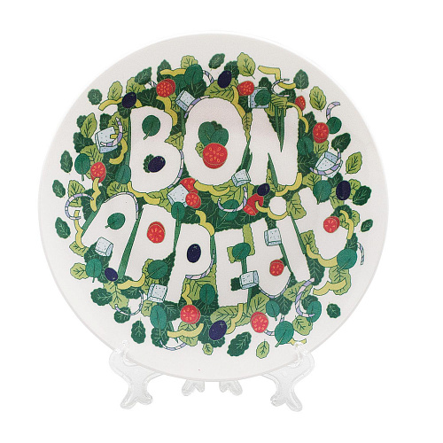 Тарелка «Бон аппетит! Салат»
