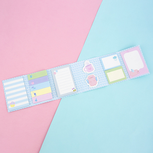 Набор стикеров "Cutie pig small" (голубой)