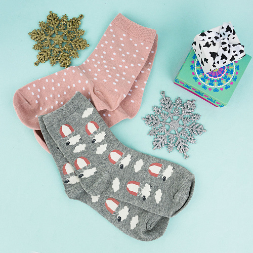 Носки "Овечки и парашют" (2 пары)