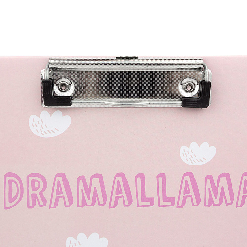 Папка-планшет "Llama" (розовый)